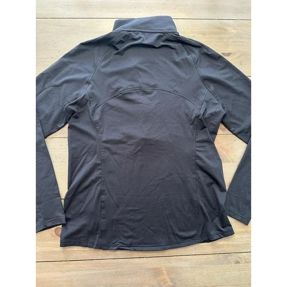 Baltimore Orioles Pullover Womens Medium Black Half Zip MLB Baseball Adapt Eco - Picture 6 of 7